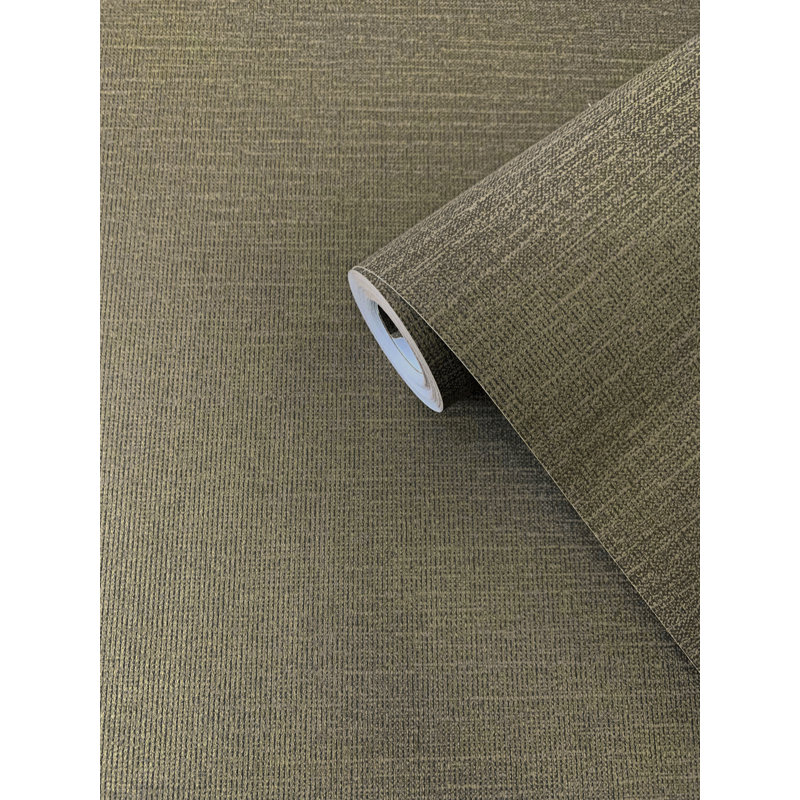 Boutique Plain Texture Wallpaper Roll, Bronze