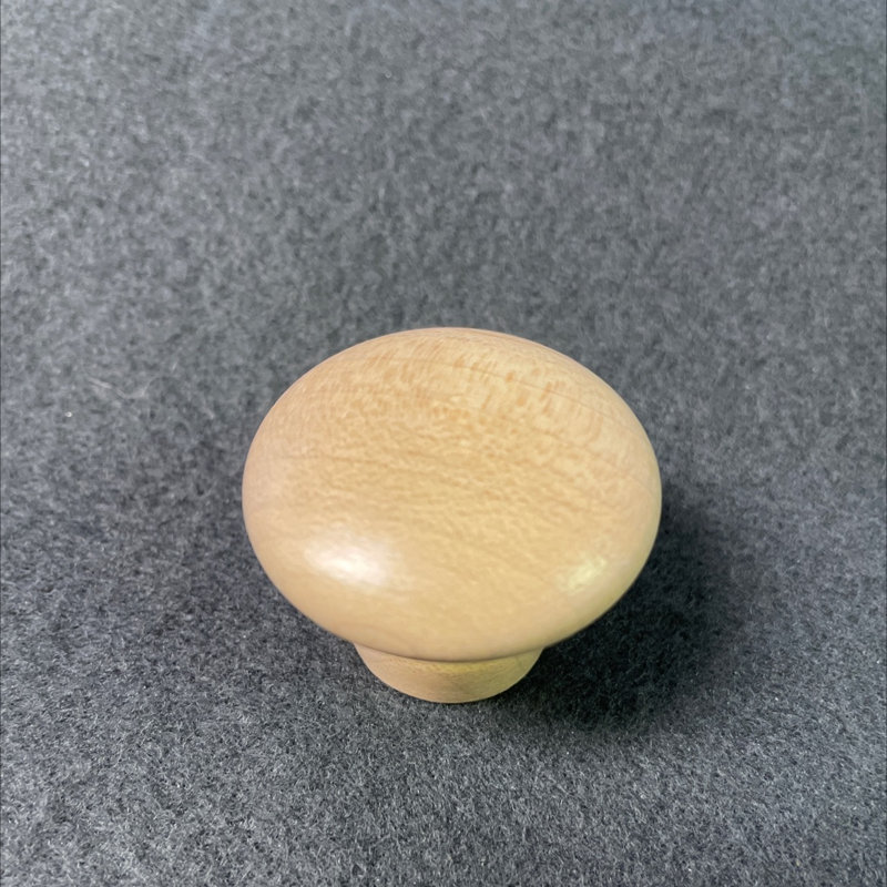 (Paquet de 5) (Paquet de 100) Poignée ronde en érable de 1 1/2 po