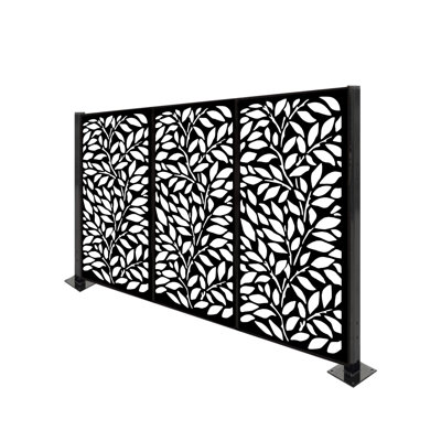 Tree Leaves 1.9m x 1.3m Privacy Fence