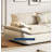Brambleton 94.49'' Modern Faux Leather Sofa with cozy cushion and seat for Livng Room White