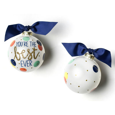 3.94'' Glass Ball Ornament
