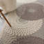Tapis géométrique gris / ivoire / brun Cangelosi-29473039