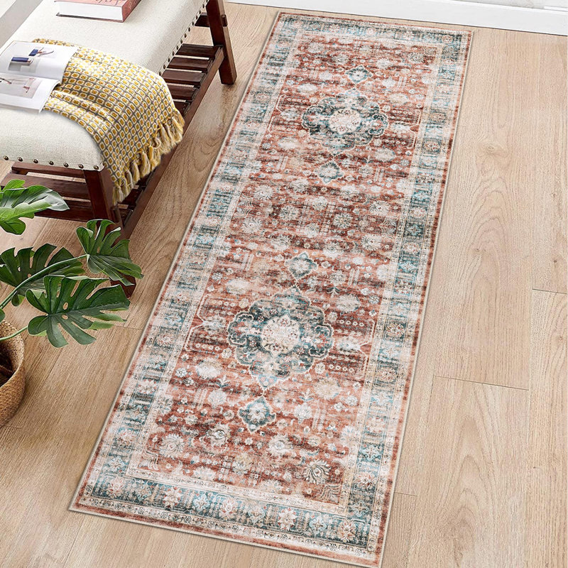 Perras Washable Indoor Rug, Runner 2' x 6'