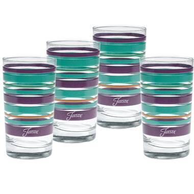 Fiesta Set of 2 Cool Ombre 16 oz Insulated Wine Tumblers