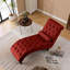 Fauteuil inclinable en velours capitonné-57427028