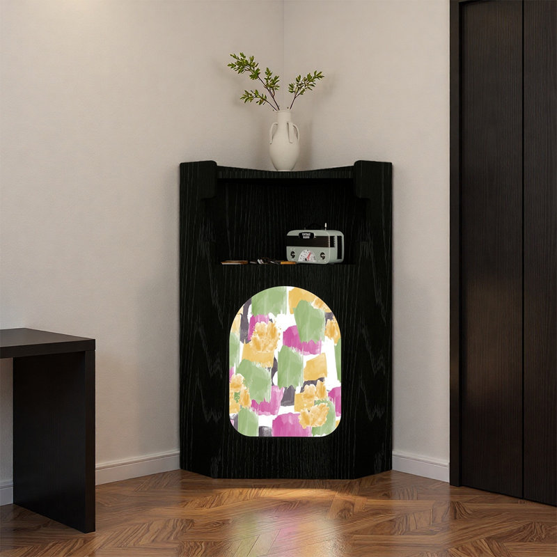 Armoire décorative en bois de pin rustique