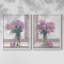 Impression encadrée I-Premium de Windowsill Floral - prête à être accrochée - aucun clou requis - aucun clou requis-1423977033-1423977028