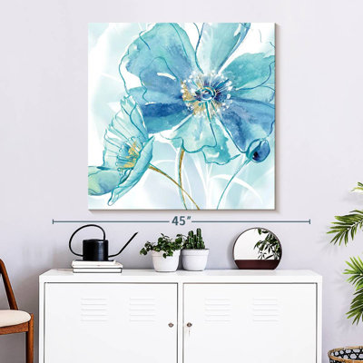 Harnek bleu printemps coquelicot I