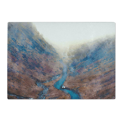 Honister Pass in Keswick Cumbria Painting Chopping Board