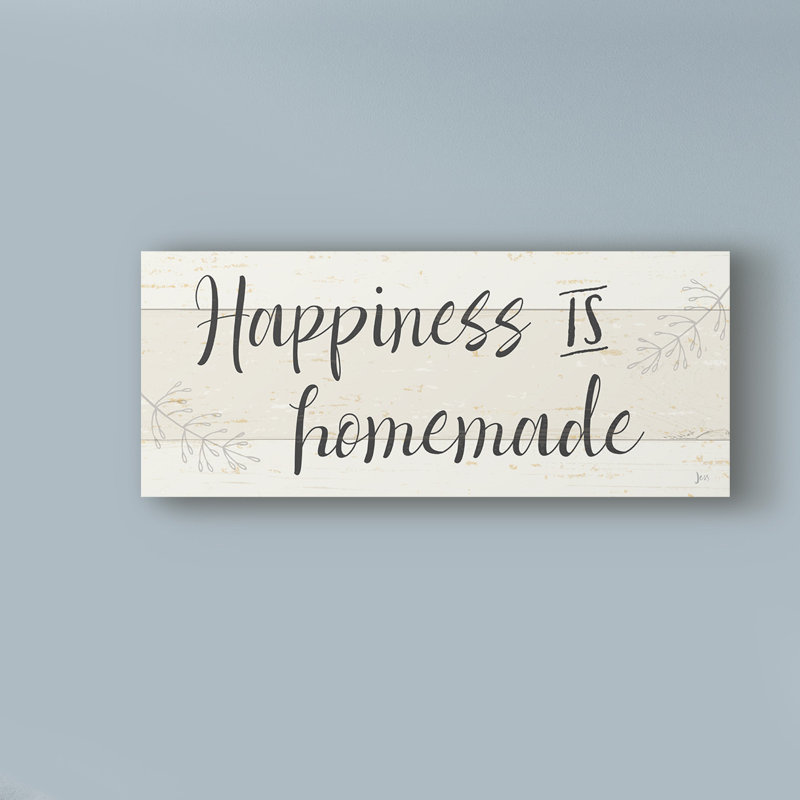 « simple signs iv », art textuel sur toile tendue, H 8 po x l 19 po x P 2 po