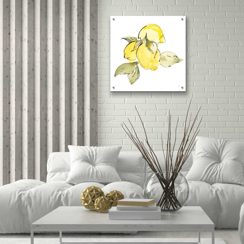 «Lemons I» par Chris Paschke, H 24 po x l 24 po x P 0,2 po
