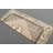 Vintage Beige Turkish Oushak Rug Made of Organic Wool for Decorative Home Use