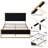 Sheila Upholstered Platform Bed with Velvet Tufted Headboard-810009475-815495200