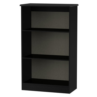 Silver 125.5 cm H x 76.5 cm W Standard Bookcase