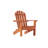 Wooden Adirondack Chair For Indoor And Outdoor Cedar Patio Lounge Chiar For Kids