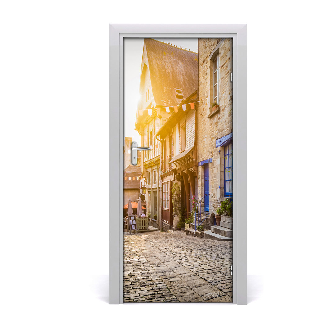 Aufkleber Charming Alley Door Sticker