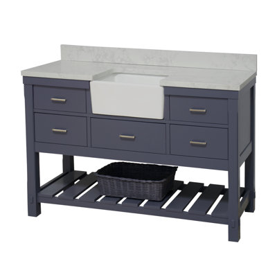 Ensemble de meuble-lavabo simple 60 po Hitton