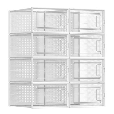 8 Pair Shoe Storage Box