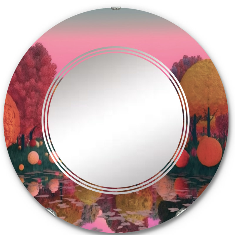 Miroir mural Trabzon, 24 po x 24 po