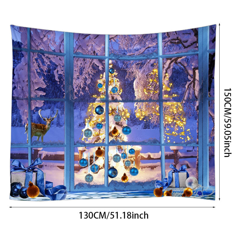 Christmas Tapestry Backdrop
