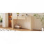 Modern Console Table With 2 Storage Drawers, Fluted Entryway Table With Rounded Silhouette For Hallway Living Room And Entryway-255297222