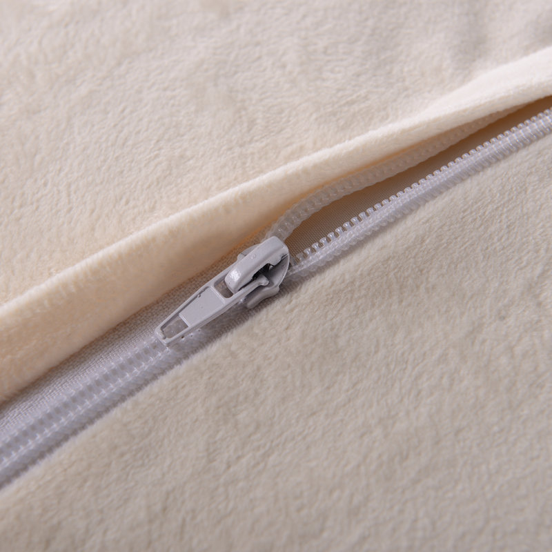Ivory Microfiber TV and Reading Pillowcase with Bolster