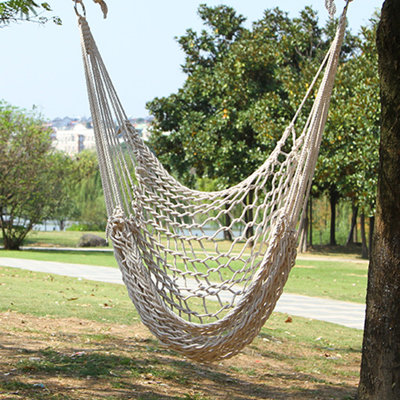 Chaise hamac en corde