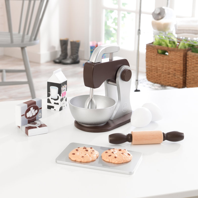 Toy Wooden Baking Set, Espresso