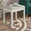 Lund Solid Wood Accent Stool