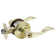 Keyed (Entry) Door Lever with Round Rosette