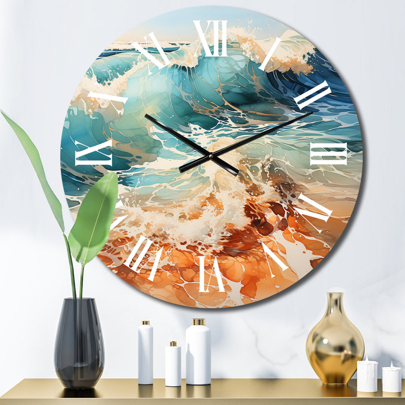 Metal Wall Clock, Small
