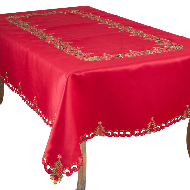 Nappe Commodore, Rouge, 120 po x 67 po