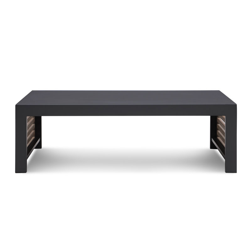 Pawni Teak Outdoor Coffee Table with Custom Cover