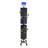 15.75" x 66" Rotating Display Metal Pegboard Magnet Floor Display Great for Magnets Souvenirs