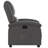 Bryndle Manual Recliner Chair, Adjustable Backrest/ Footrest, Real Leather-1649653337