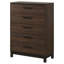 Commode 5 tiroirs Hrian