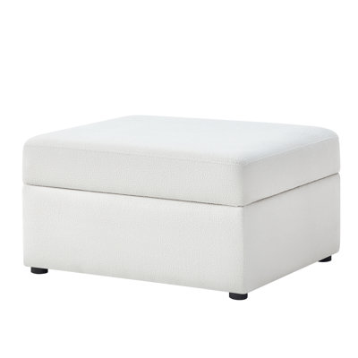 Storage , Upholstery, Wood Frame, Coil Springs, Foam Cushion, Ideal For Living Space Material, No Assembly Required