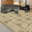 Handmade Silk and Wool Area Rug