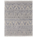 Adhil Handwoven Flatweave Wool/Cotton Ivory Area Rug