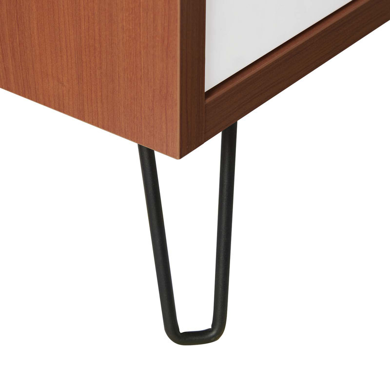 Base de meuble-lavabo mural simple 48 po Modway brun seulement