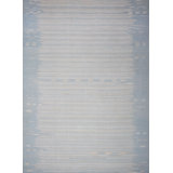 Striped Area Rug in Gray