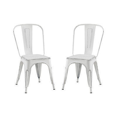 Kalya 18'' H Metal Stacking Side Chair