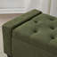 Banc de rangement rembourré en polyester l 48,8 po Tassone-343707356
