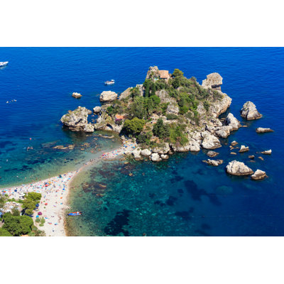 Isola Bella, Sicily by J-wildman - Wrapped Canvas Print