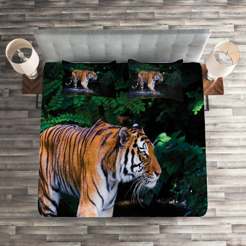 Eclectic Polyester Coverlet