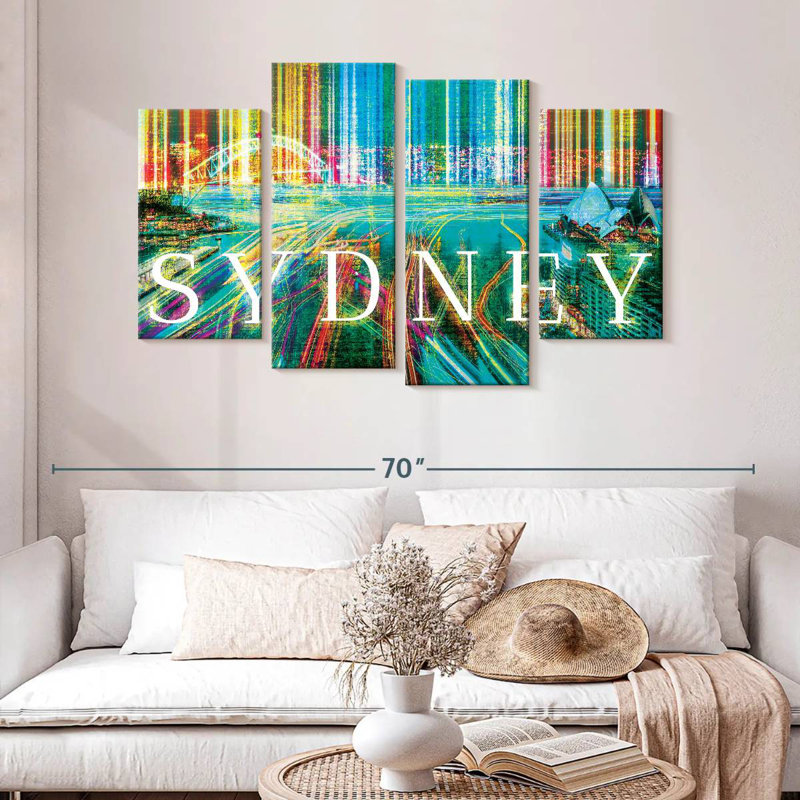 Nicci Sydney, horizon grunge, H 32 po x l 52 po