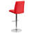 Chicopee Contemporary Adjustable Height Barstool with Vertical Stitch Panel Back-31020334
