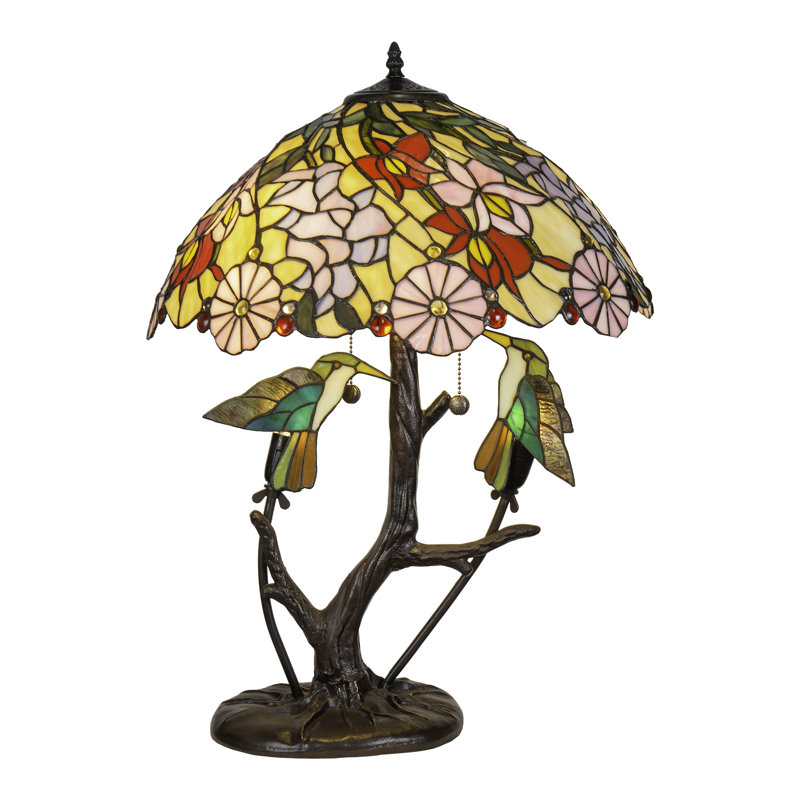 Lampe de table 26 po multicolore