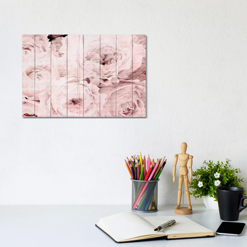 In the Roses I 1 Piece Wrapped Canvas Wall Art, 20.32cm H x 30.48cm W x 1.905cm D