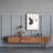 Wooden TV stand and coffee table set